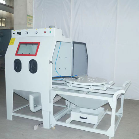 石柱喷砂机里面的砂能不能洗?怎么洗?