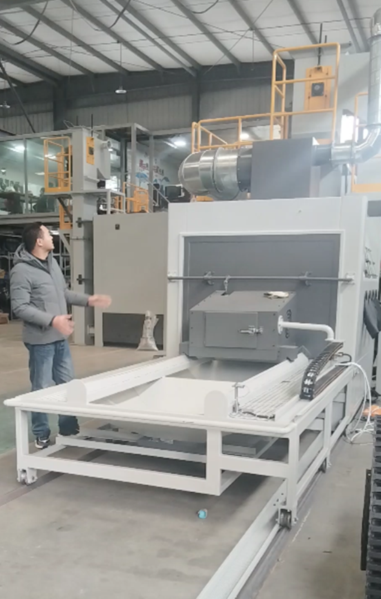 石柱喷砂机在汽车制造中的表面处理应用