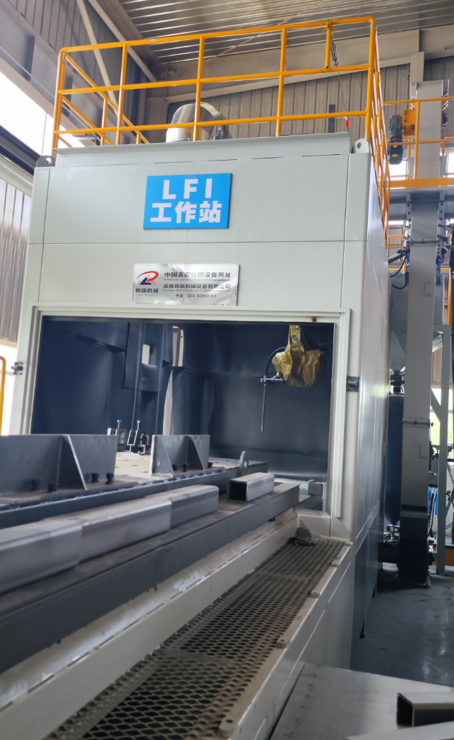 石柱喷砂机自动化改造 提升生产线产能