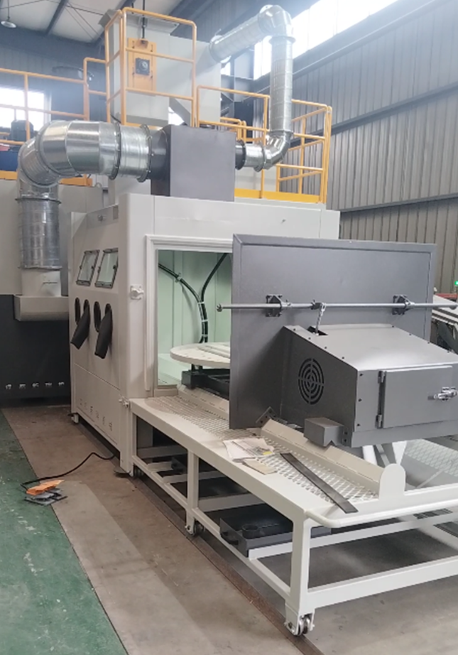 石柱手动喷砂机 vs 全自动喷砂机 性价比对比