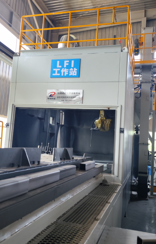 石柱大口径喷砂机 适合大型工件处理